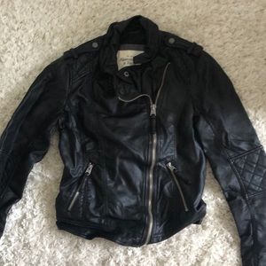 Leather jacket